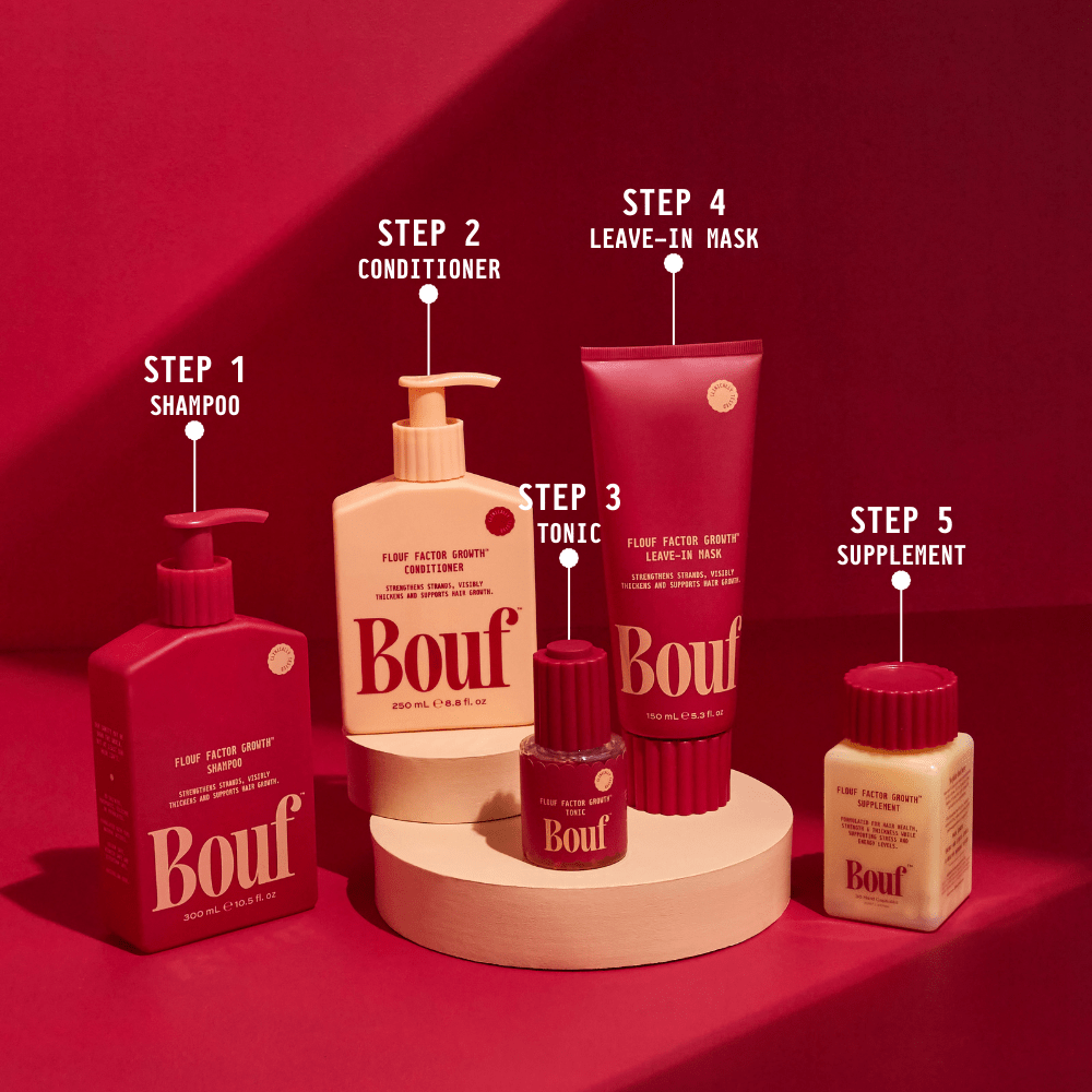 Bouf Shampoo 300mL Flouf Factor Growth™ Shampoo
