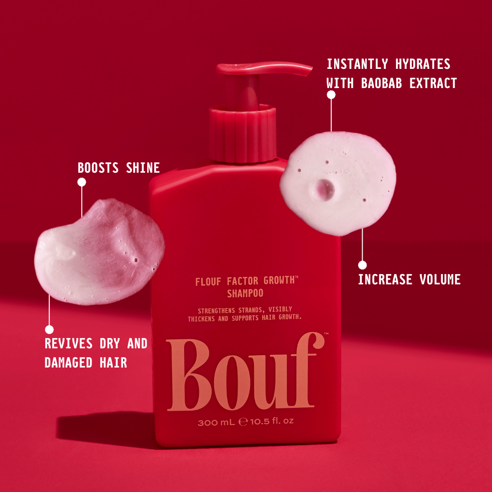 Bouf Shampoo 300mL Flouf Factor Growth™ Shampoo
