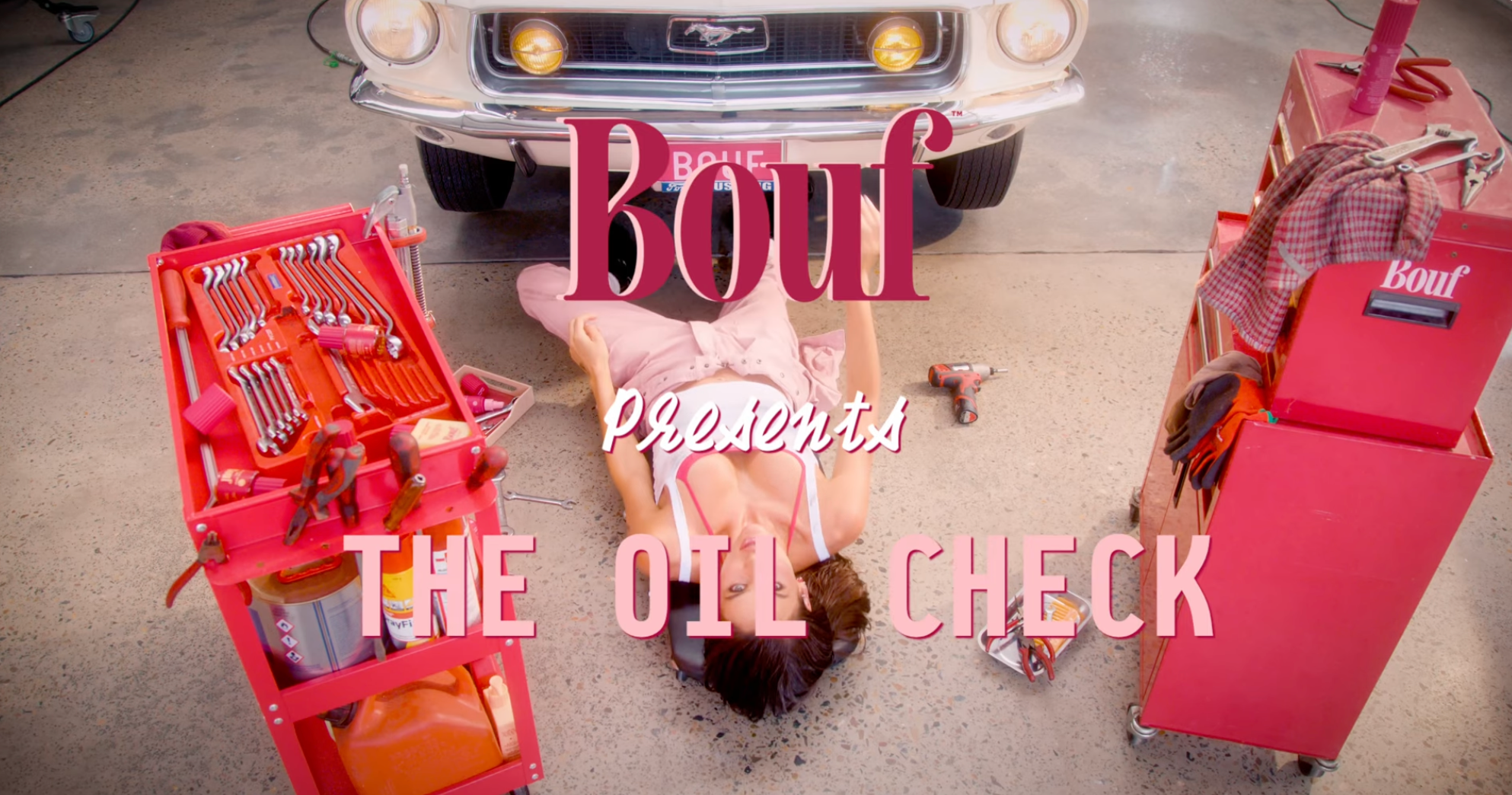 Load video: Bouf presents 'The Oil Check'