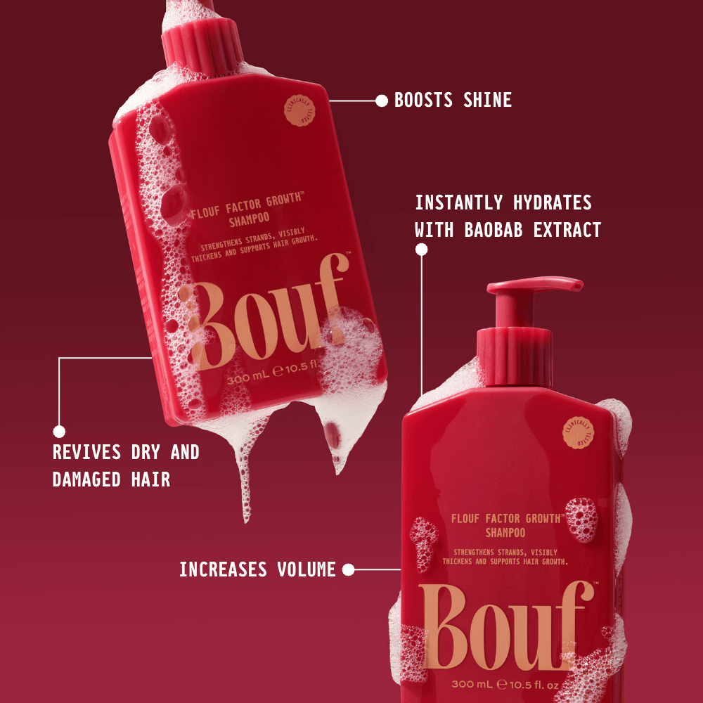 Bouf Shampoo 300mL Flouf Factor Growth™ Shampoo